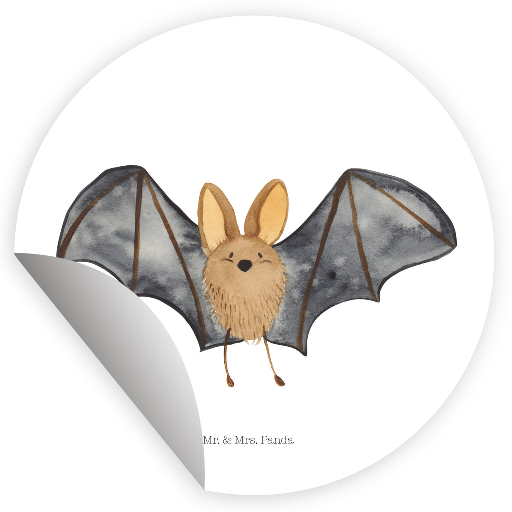 Rund Aufkleber Fledermaus Flügel Sticker, Aufkleber, Etikett, Kinder, rund, Tiermotive, Gute Laune, lustige Sprüche, Tiere