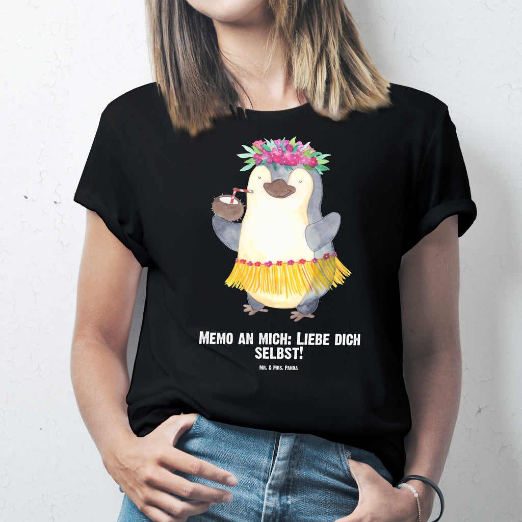 Personalisiertes T-Shirt Pinguin Kokosnuss T-Shirt, Shirt, Tshirt, Lustiges T-Shirt, T-Shirt mit Spruch, Party, Junggesellenabschied, Jubiläum, Geburstag, Herrn, Damen, Männer, Frauen, Schlafshirt, Nachthemd, Sprüche, Pinguin, Aloha, Hawaii, Urlaub, Kokosnuss, Pinguine