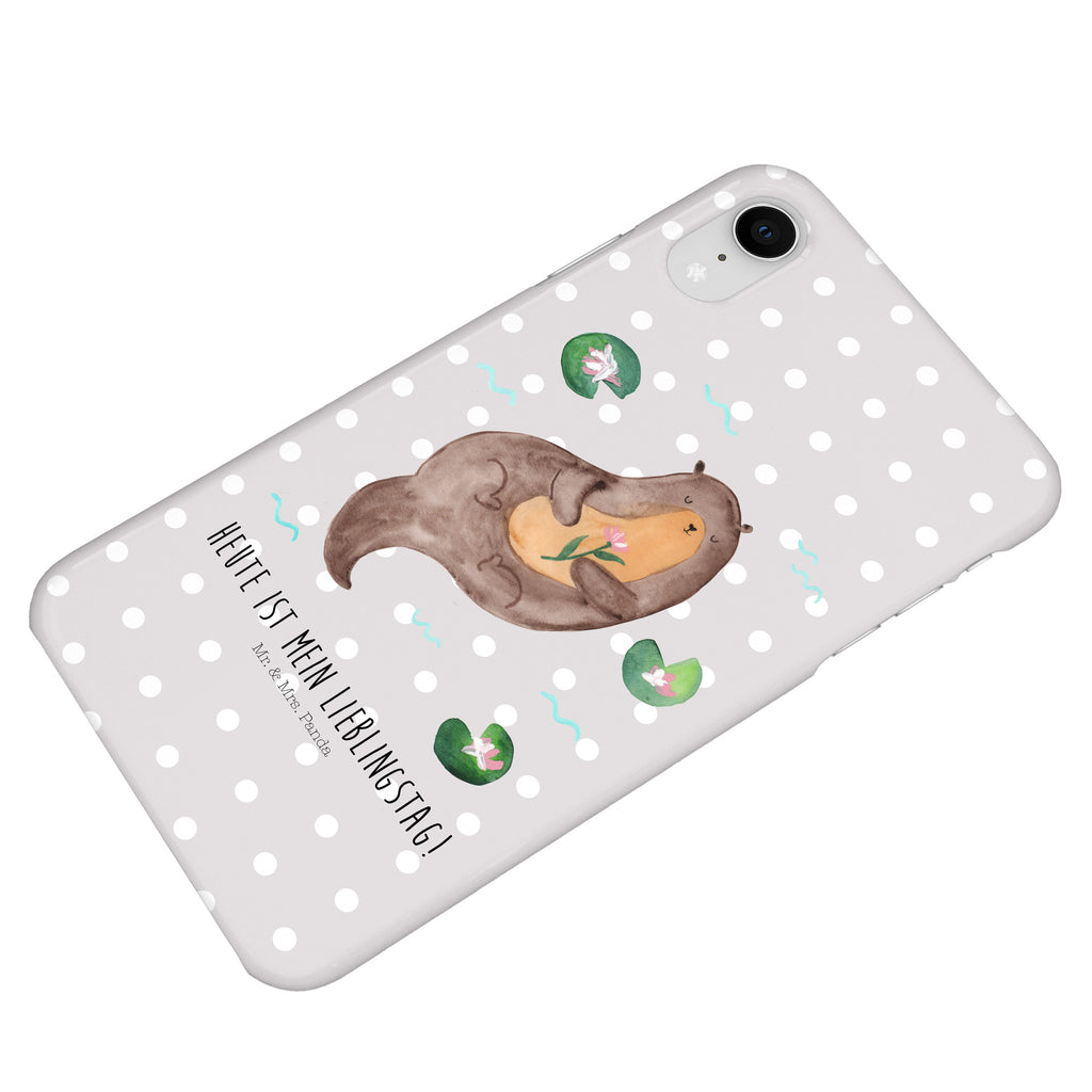 Handyhülle Otter Seerose Iphone 11, Handyhülle, Smartphone Hülle, Handy Case, Handycover, Hülle, Otter, Fischotter, Seeotter, Otter Seeotter See Otter