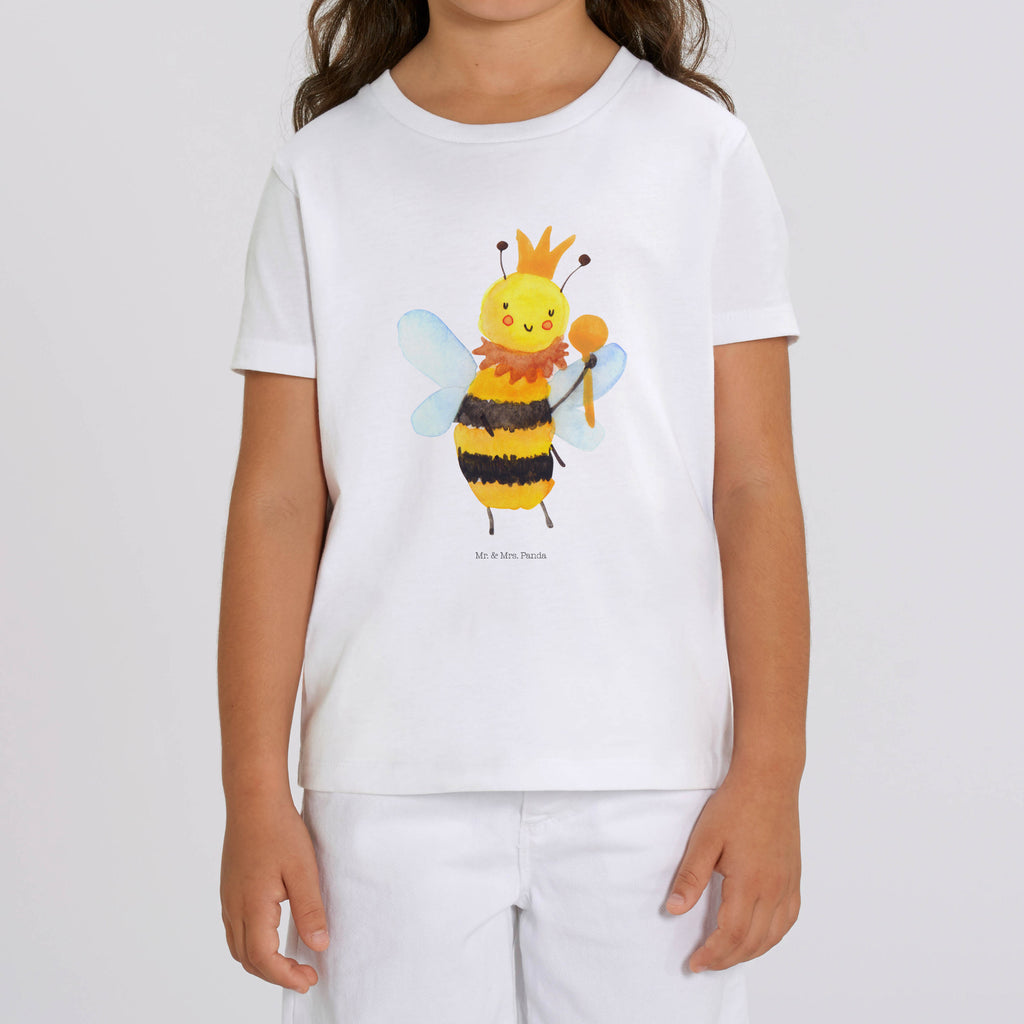 Organic Kinder T-Shirt Biene König Kinder T-Shirt, Kinder T-Shirt Mädchen, Kinder T-Shirt Jungen, Biene, Wespe, Hummel