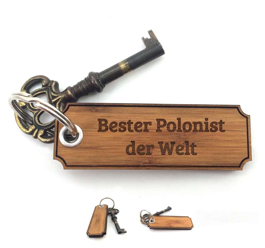 Schlüsselanhänger Classic Gravur Polonist Schlüsselanhänger, Anhänger, Taschenanhänger, Glücksbringer, Geschenke, Schenken, Gravur