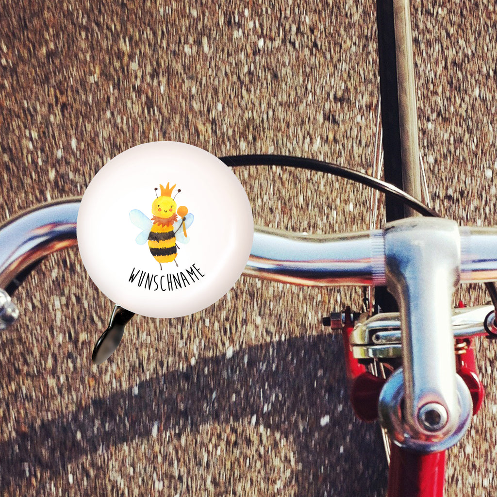 Personalisierte Fahrradklingel Biene König Personalisierte Fahrradklingel, Personalisierte Fahrradglocke, Fahrradklingel mit Namen, Fahrradglocke mit Namen, Fahrradklingel selbst gestalten, Fahrradklingel Wunschname, Biene, Wespe, Hummel