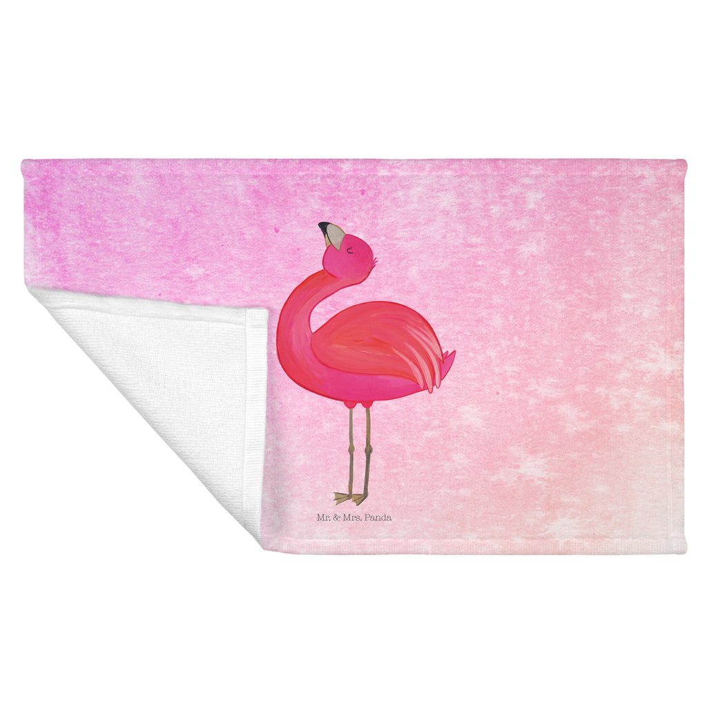 Handtuch Flamingo stolz Handtuch, Badehandtuch, Badezimmer, Handtücher, groß, Kinder, Baby, Flamingo, stolz, Freude, Selbstliebe, Selbstakzeptanz, Freundin, beste Freundin, Tochter, Mama, Schwester