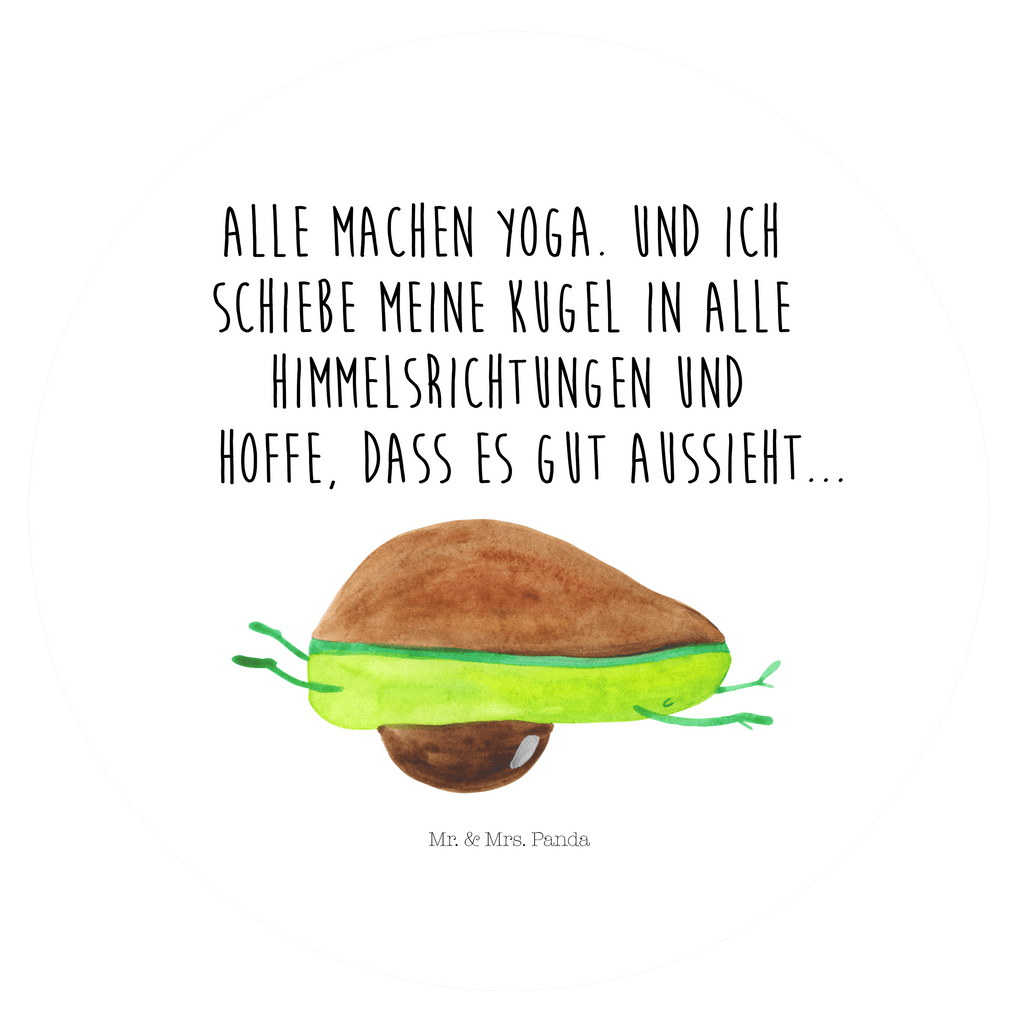 Rund Aufkleber Avocado Yoga Sticker, Aufkleber, Etikett, Kinder, rund, Avocado, Veggie, Vegan, Gesund, Avocado Yoga Vegan