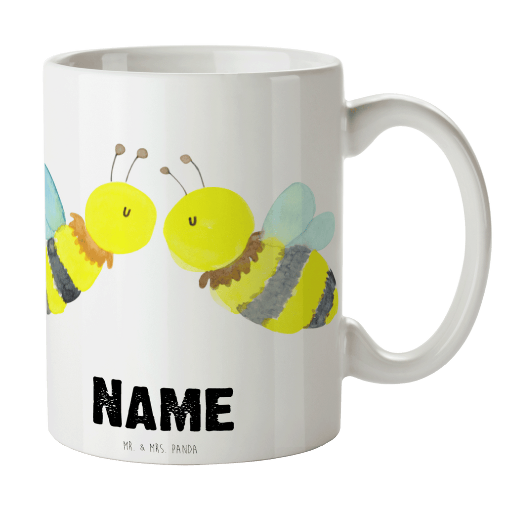 Personalisierte Tasse Biene Liebe Personalisierte Tasse, Namenstasse, Wunschname, Personalisiert, Tasse, Namen, Drucken, Tasse mit Namen, Biene, Wespe, Hummel