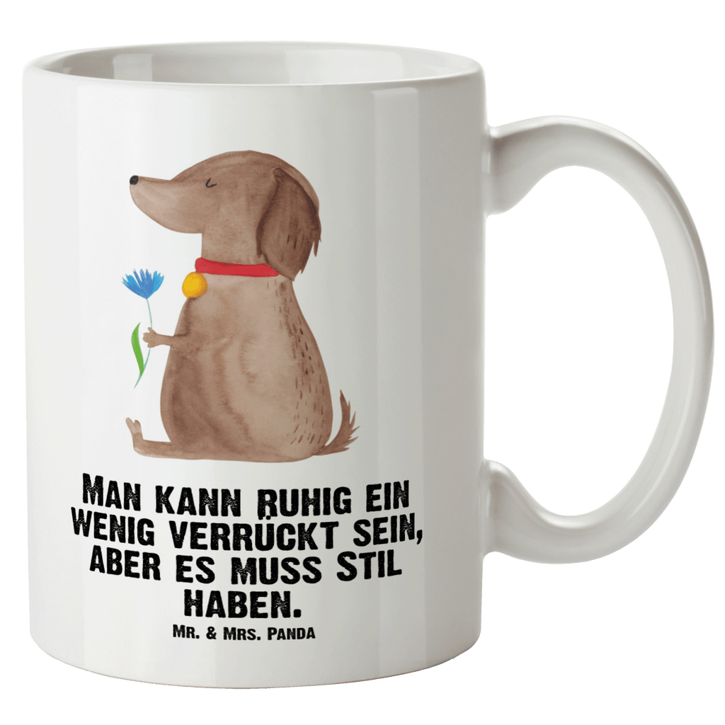 XL Tasse Hund Blume XL Tasse, Große Tasse, Grosse Kaffeetasse, XL Becher, XL Teetasse, spülmaschinenfest, Jumbo Tasse, Groß, Hund, Hundemotiv, Haustier, Hunderasse, Tierliebhaber, Hundebesitzer, Sprüche, Hunde, Frauchen, Hundeliebe