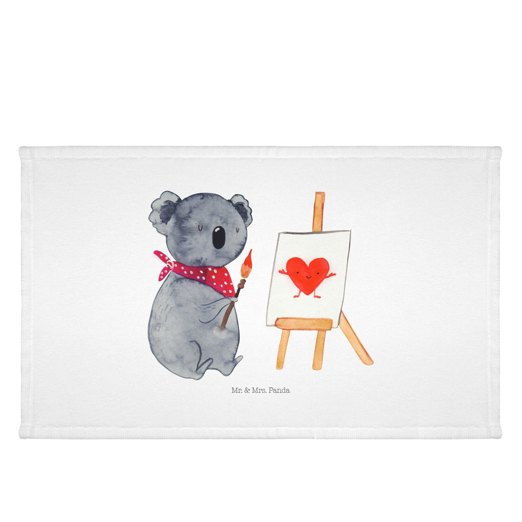 Handtuch Koala Künstler Handtuch, Badehandtuch, Badezimmer, Handtücher, groß, Kinder, Baby, Koala, Koalabär, Liebe, Liebensbeweis, Liebesgeschenk, Gefühle, Künstler, zeichnen