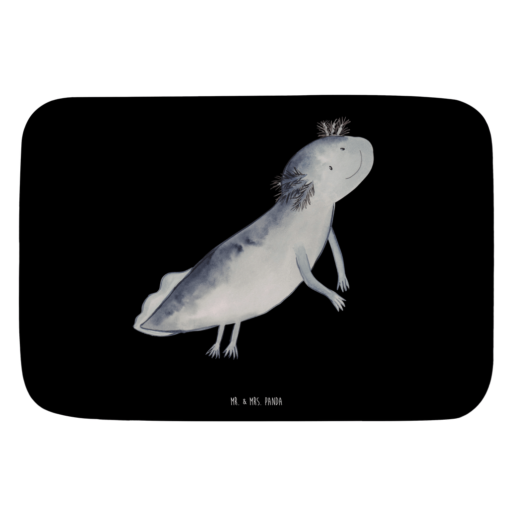 Badvorleger Axolotl schwimmt Badematte, Badteppich, Duschvorleger, Badezimmerteppich, Badezimmermatte, Badvorleger, Duschmatte, Duschteppich, Axolotl, Molch, Axolot, Schwanzlurch, Lurch, Lurche, Problem, Probleme, Lösungen, Motivation