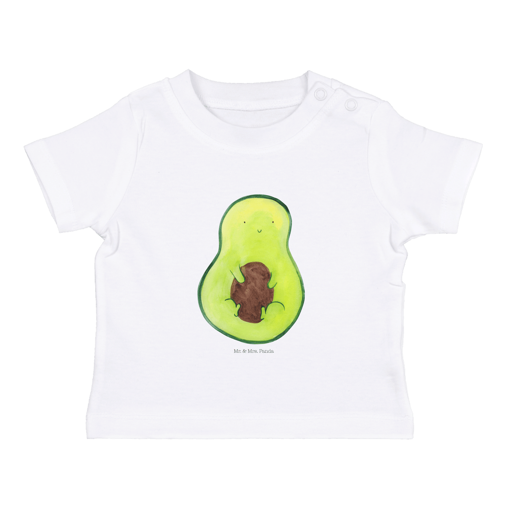 Organic Baby Shirt Avocado Kern Baby T-Shirt, Jungen Baby T-Shirt, Mädchen Baby T-Shirt, Shirt, Avocado, Veggie, Vegan, Gesund, Avokado, Avocadokern, Kern, Pflanze, Spruch Leben