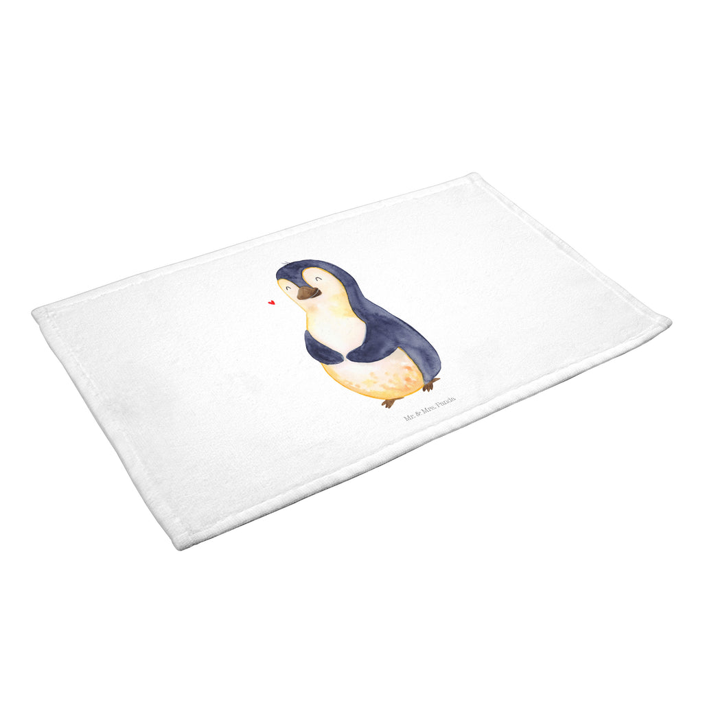 Handtuch Pinguin Diät Handtuch, Badehandtuch, Badezimmer, Handtücher, groß, Kinder, Baby, Pinguin, Pinguine, Diät, Abnehmen, Abspecken, Gewicht, Motivation, Selbstliebe, Körperliebe, Selbstrespekt
