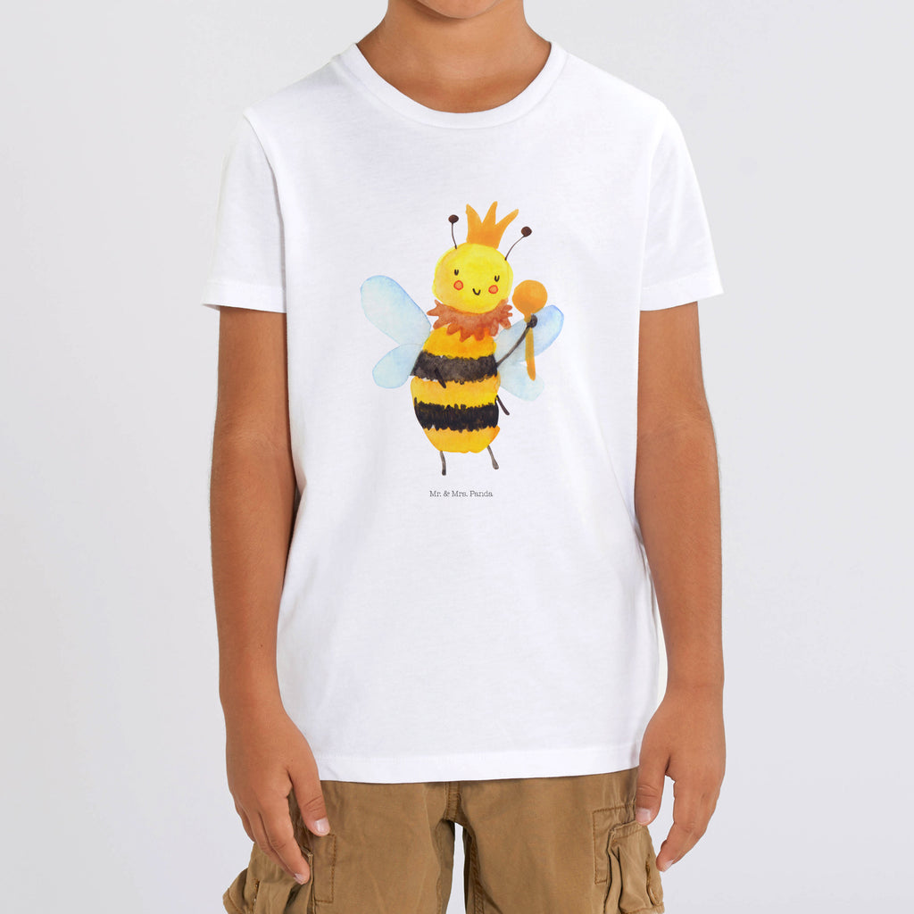 Organic Kinder T-Shirt Biene König Kinder T-Shirt, Kinder T-Shirt Mädchen, Kinder T-Shirt Jungen, Biene, Wespe, Hummel