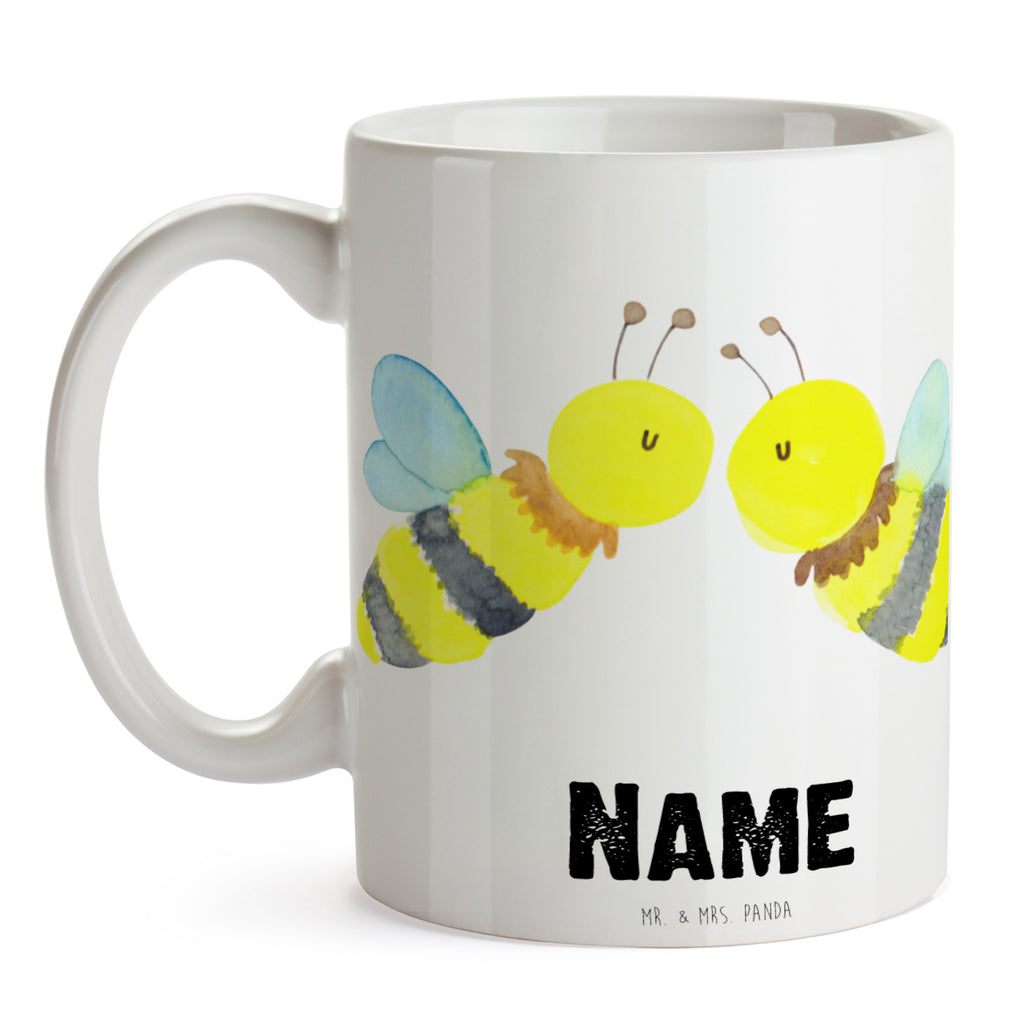 Personalisierte Tasse Biene Liebe Personalisierte Tasse, Namenstasse, Wunschname, Personalisiert, Tasse, Namen, Drucken, Tasse mit Namen, Biene, Wespe, Hummel