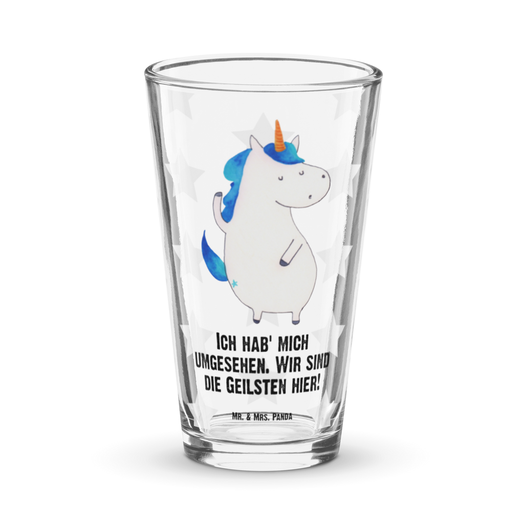 Premium Trinkglas Einhorn Mann Trinkglas, Glas, Pint Glas, Bierglas, Cocktail Glas, Wasserglas, Einhorn, Einhörner, Einhorn Deko, Pegasus, Unicorn, cool, Mann, Freundin, Familie, bester Freund, BFF, Party, hübsch, beste