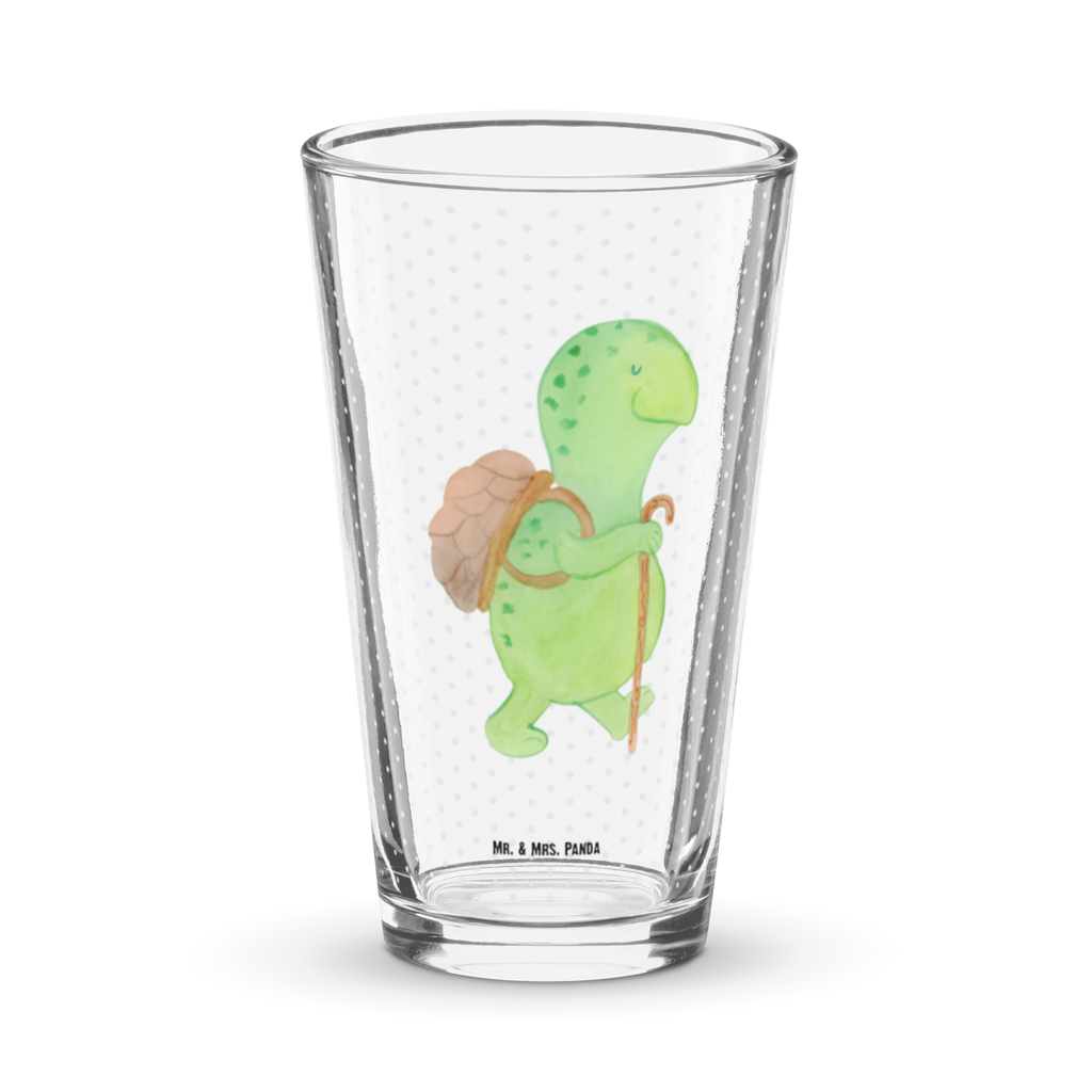 Premium Trinkglas Schildkröte Wanderer Trinkglas, Glas, Pint Glas, Bierglas, Cocktail Glas, Wasserglas, Schildkröte, Schildkröten, Motivation, Motivationsspruch, Motivationssprüche, Neuanfang
