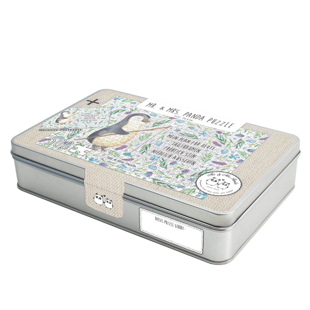 Puzzle pieces Penguin angler puzzle, 500 pieces, Puzzle, Penguin, North Pole, Winter, Penguins, gift, new start, vacation, penguin, planner, motivation, hobby, daily schedule, plan, daydreams, gift idea, penguins, weekend, fishing, friends, angler