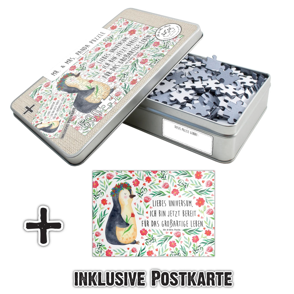 551-częściowe puzzle pingwin kwiaty Pinguin