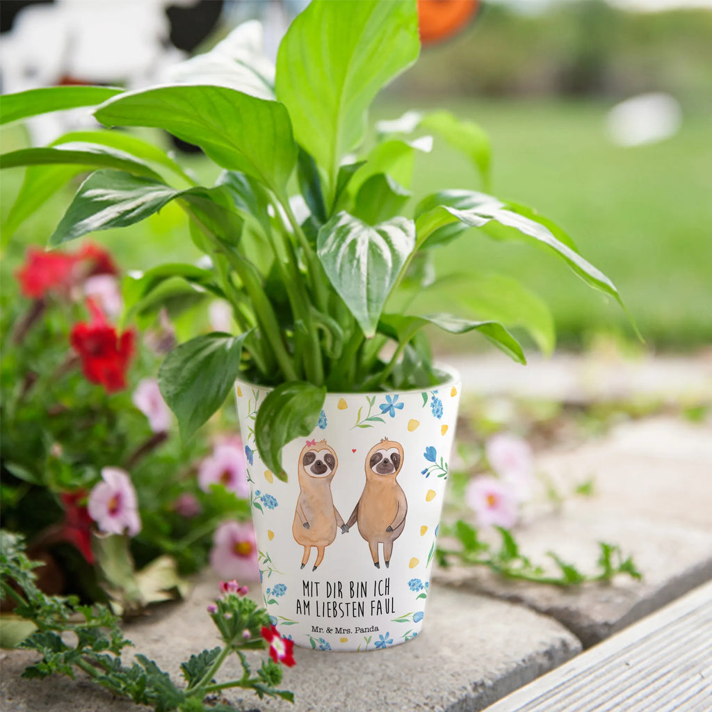 donica leniwiec para Leniwiec, prezent z leniwcem, dekoracja z leniwcem