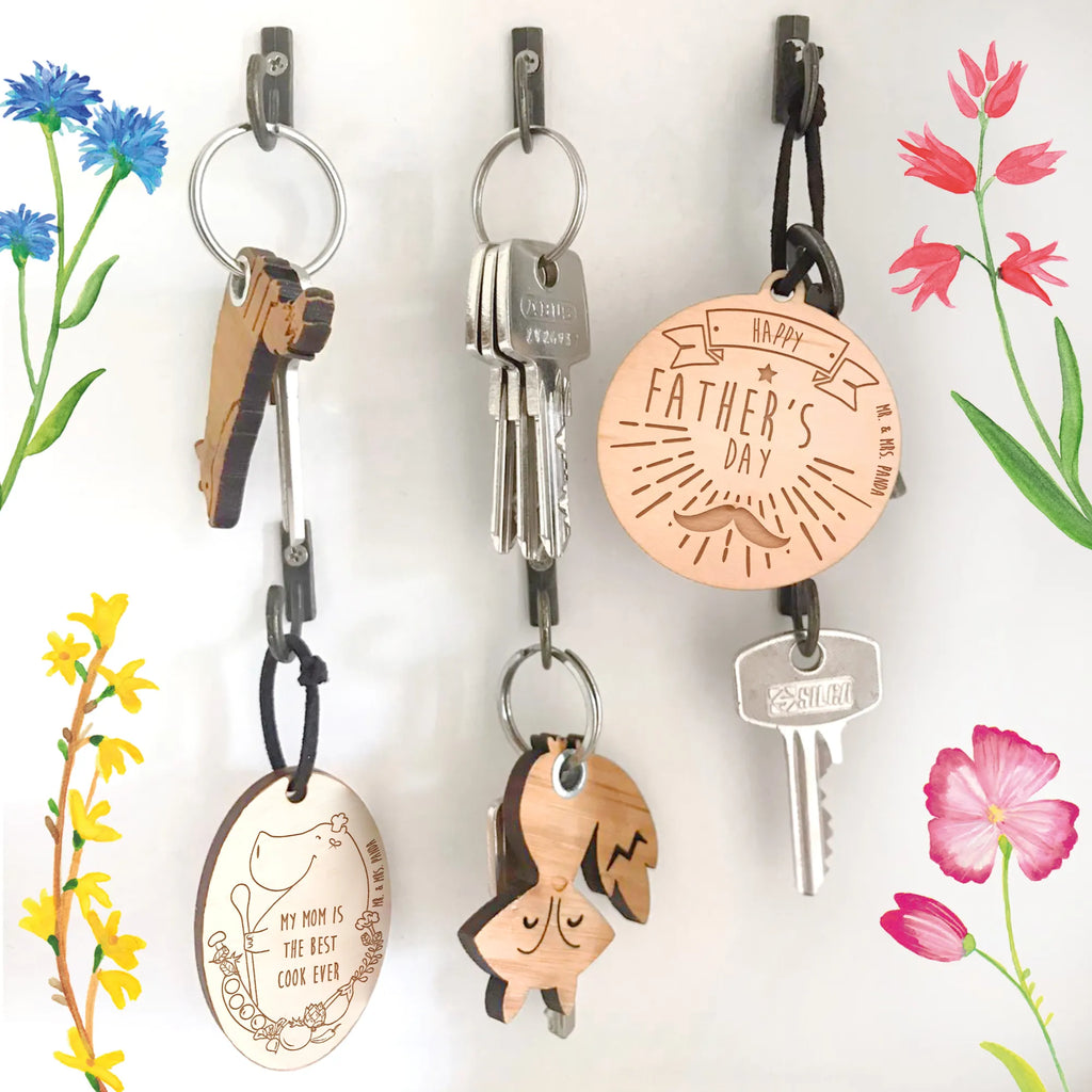 Mutter und Vater Schlüsselanhänger Nilpferd Mama Koch Mutter, Valentinstag, Vater, Schlüsselanhänger, Liebesgeschenk, Familie, Vatertag, Muttertag, Bruder, Schwester, Mama, Papa, Oma, Opa, Sohn, Geburtstag, Nilpferd, Paar, Geschenk, Tochter, Liebe, Weihnachten