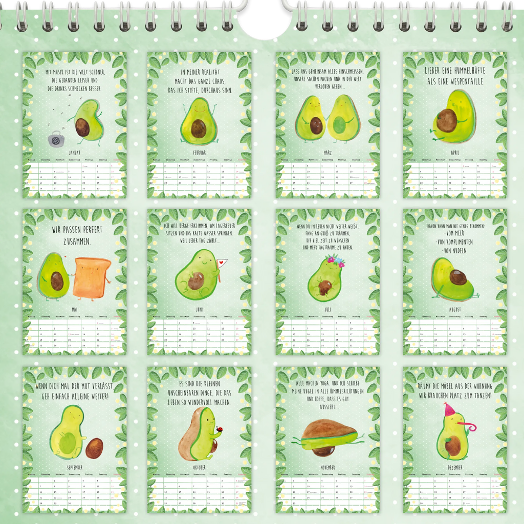 Wall calendar 2026 Avocado Collection Wall calendar, annual calendar, calendar, appointment planner, vegetables