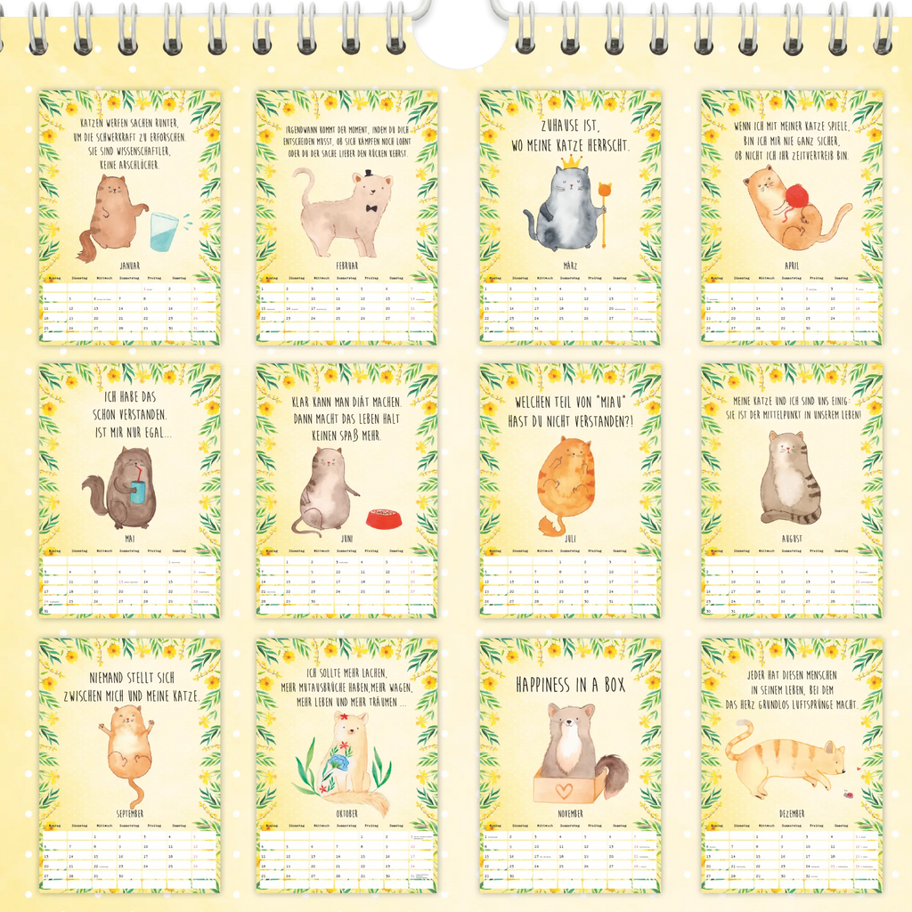 Wall calendar 2026 Katze Collection appointment planner, calendar, annual calendar, Wall calendar, animal lover, tomcat, kitty, meow, kitten, housecat, mama cat, love cats, cat image, cat fan, cat lover, cat fancier, cat decoration, gift for cat lover, cat owner, funny cats, cat sayings, cat motto, funny cat gifts, fan merchandise, cat stuff