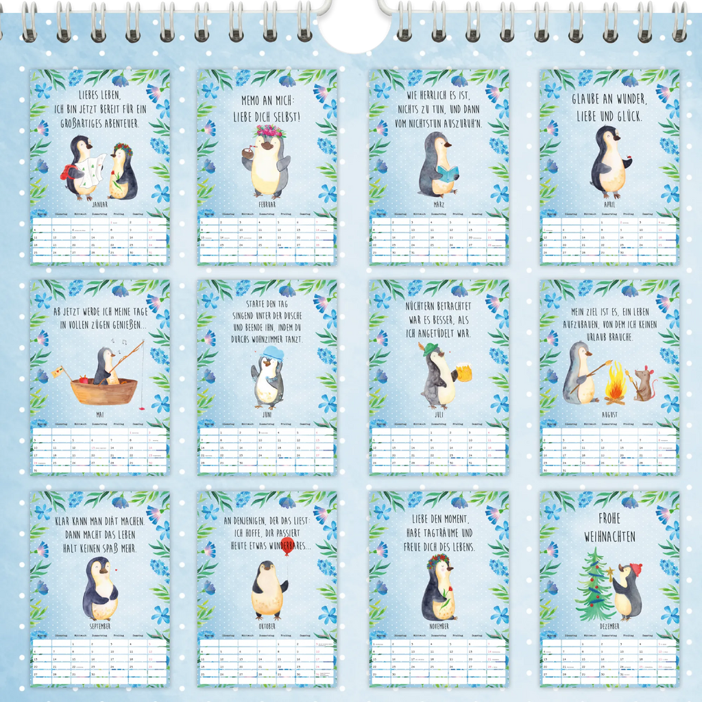 Wall calendar 2026 Pinguin Collection annual calendar, calendar, Wall calendar, appointment planner, North Pole, Penguins