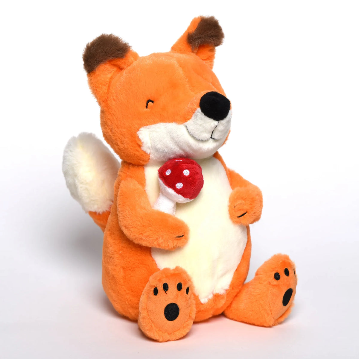 Kuscheltier Fuchs Fliegenpilz Plüsch, Stofftier, Spielzeug, Teddy, Plüschtier, Kuscheltier, Schmusetier, Fuchs, Fliegenpilz