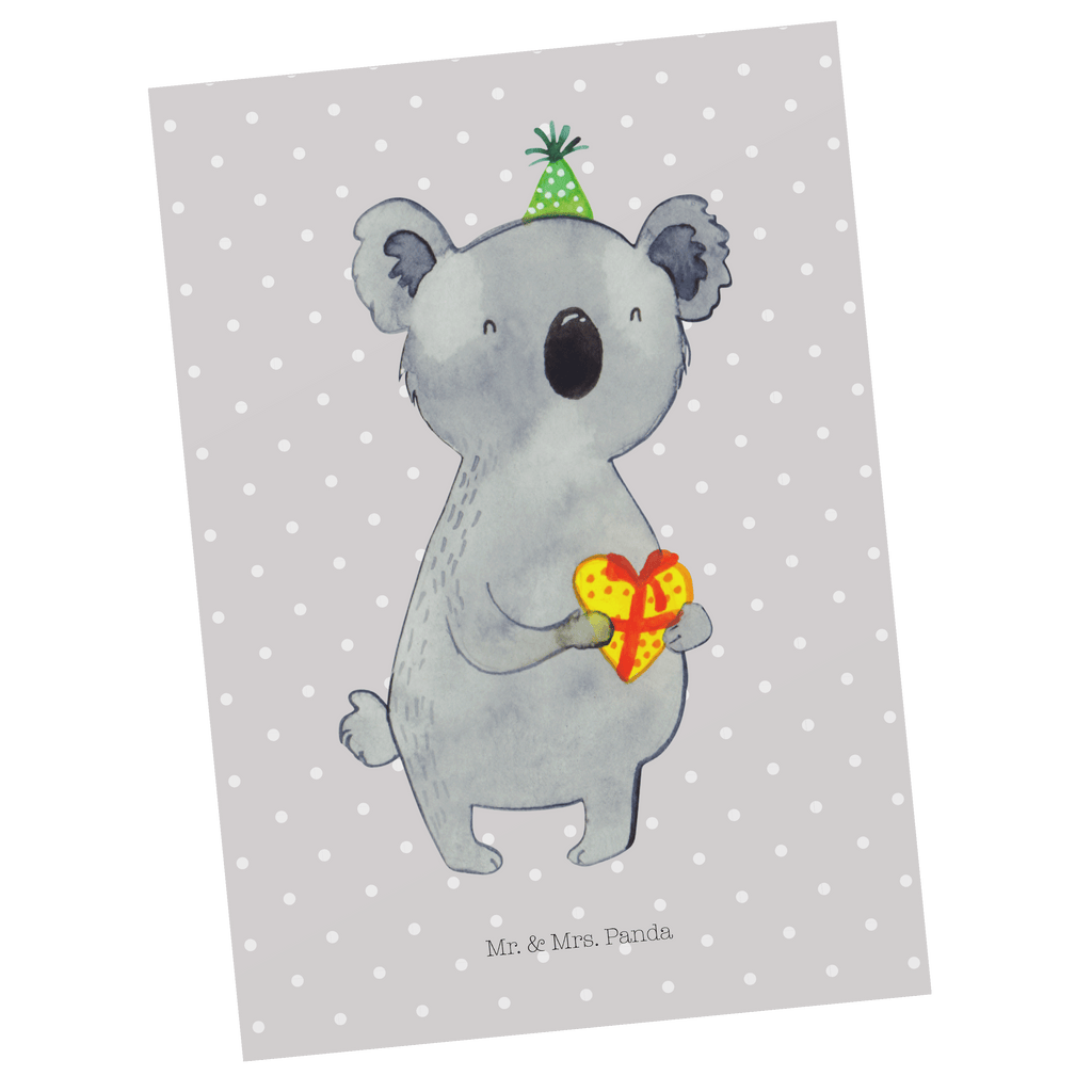 Postkarte Koala Geschenk Postkarte, Karte, Geschenkkarte, Grußkarte, Einladung, Ansichtskarte, Geburtstagskarte, Einladungskarte, Dankeskarte, Koala, Koalabär, Geschenk, Geburtstag, Party