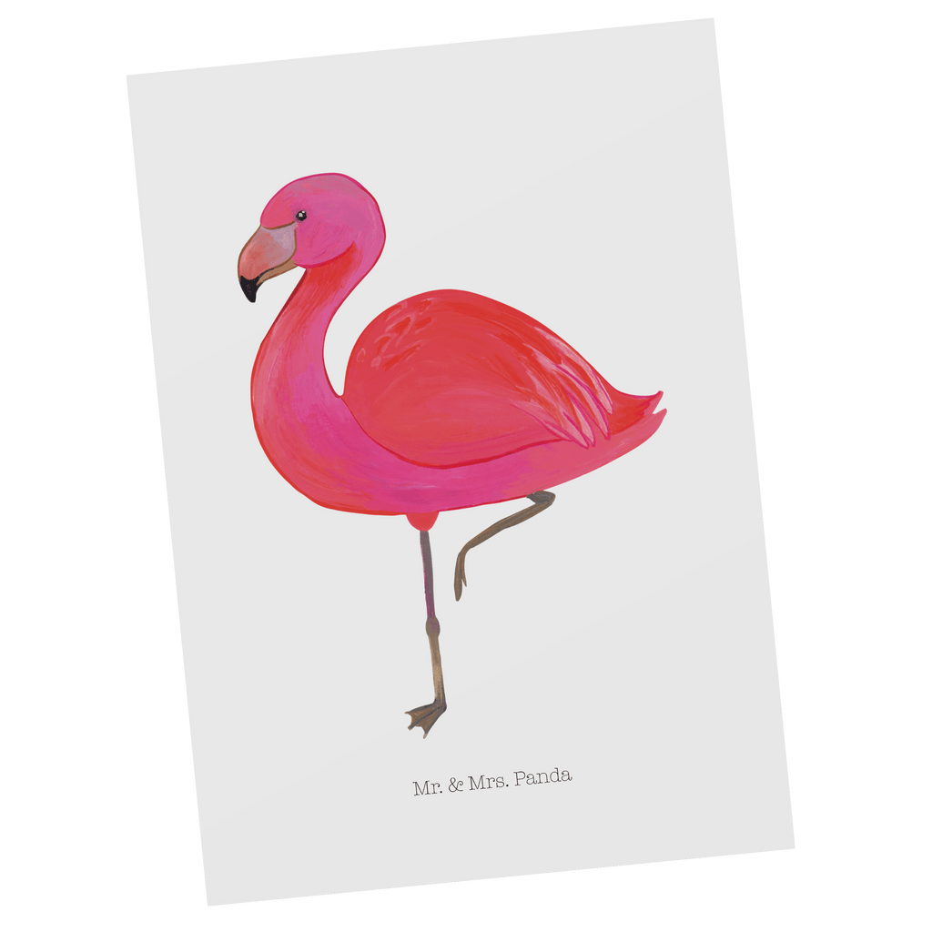 Postkarte Flamingo classic Postkarte, Karte, Geschenkkarte, Grußkarte, Einladung, Ansichtskarte, Geburtstagskarte, Einladungskarte, Dankeskarte, Flamingo, Einzigartig, Selbstliebe, Stolz, ich, für mich, Spruch, Freundin, Freundinnen, Außenseiter, Sohn, Tochter, Geschwister