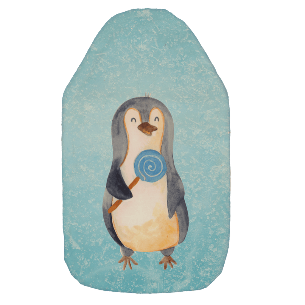 Wärmflasche Pinguin Lolli Wärmekissen, Kinderwärmflasche, Körnerkissen, Wärmflaschenbezug, Wärmflasche mit Bezug, Pinguin, Pinguine, Lolli, Süßigkeiten, Blödsinn, Spruch, Rebell, Gauner, Ganove, Rabauke
