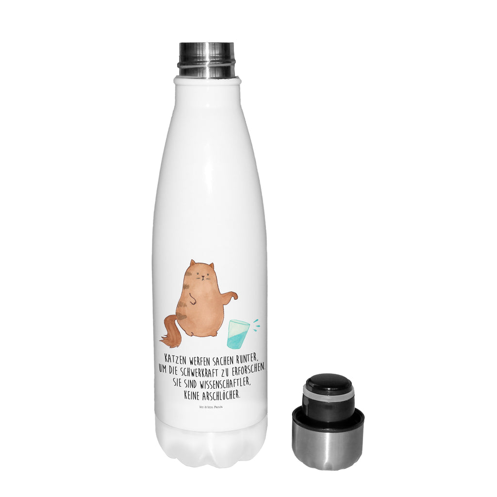 Thermosflasche Katze Wasserglas