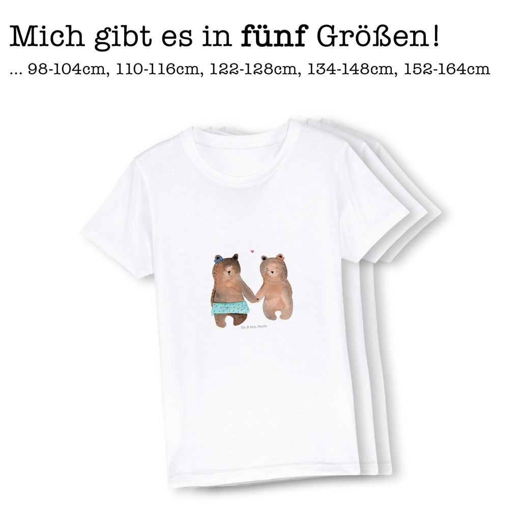 Organic Kinder T-Shirt Bär Freundin Bär Freundin Beste Freund Liebe Liebesbeweis Verliebt Kumpel Kumpeliene   Bär, Teddy, Teddybär