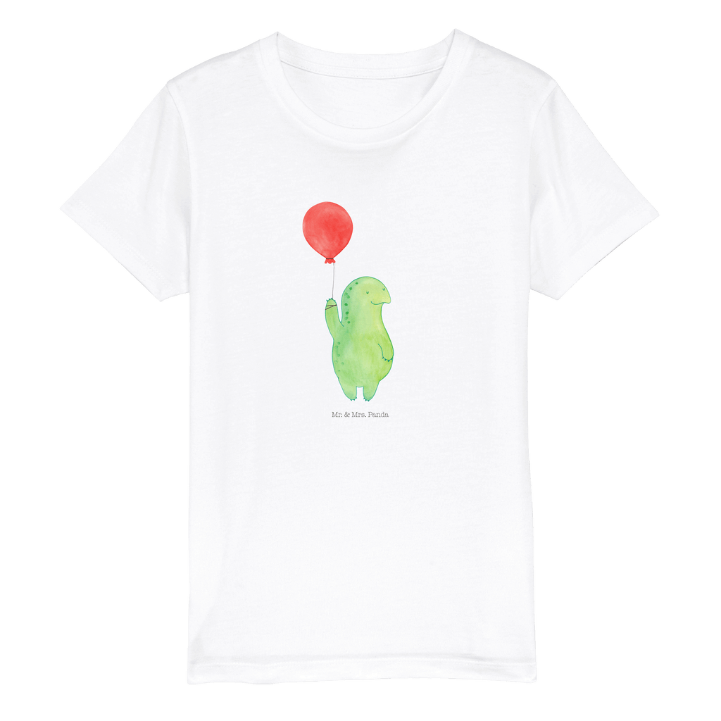 Organic Kinder T-Shirt Schildkröte Luftballon Schildkröte, Schildkröten, Mutausbruch, Motivation, Motivationsspruch   Schildkröte