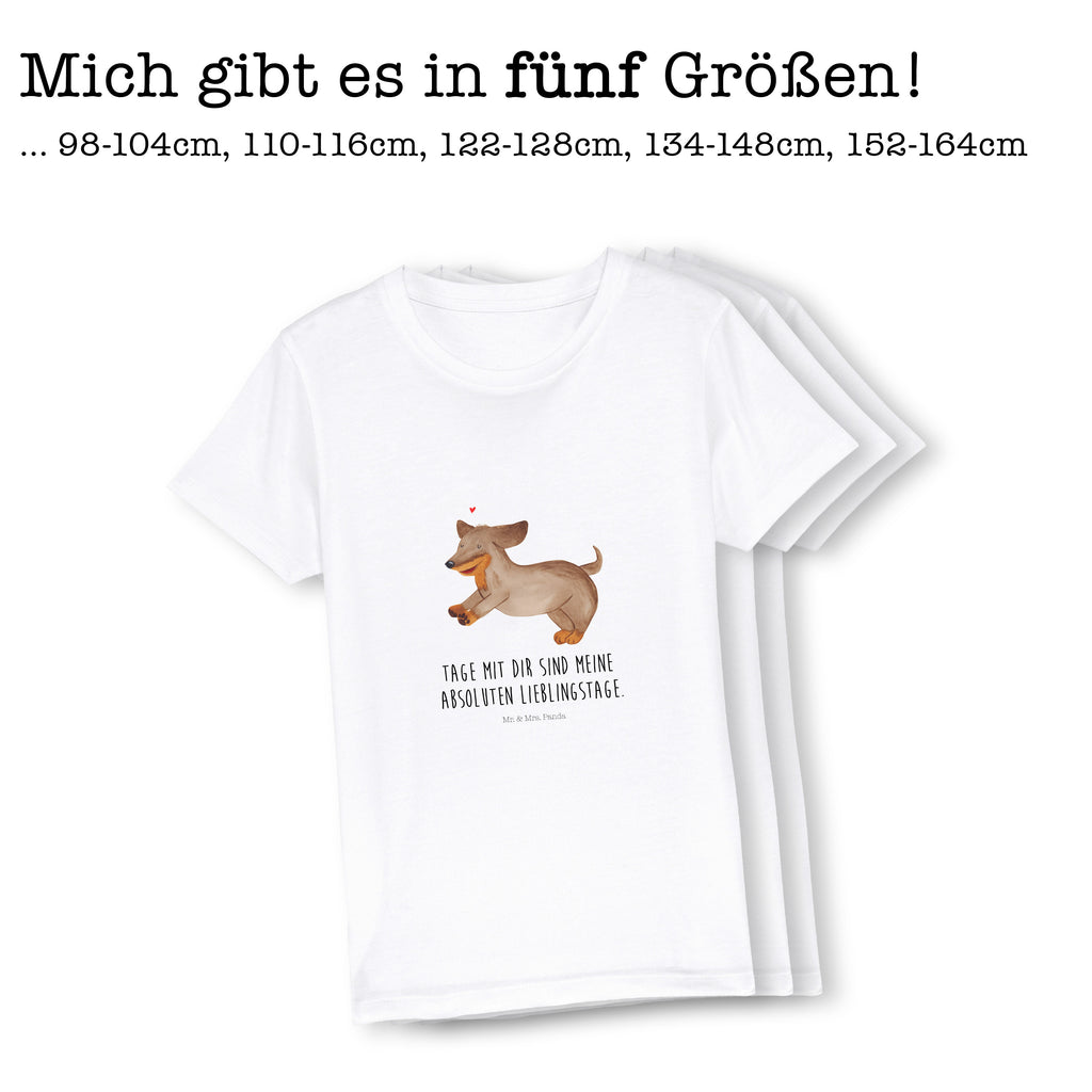 Organic Kinder T-Shirt Hund Dackel fröhlich Hund, Hunde, Dackel, Dachshund, happy dog   Hund, Hundemotiv, Haustier, Hunderasse, Tierliebhaber, Hundebesitzer, Sprüche