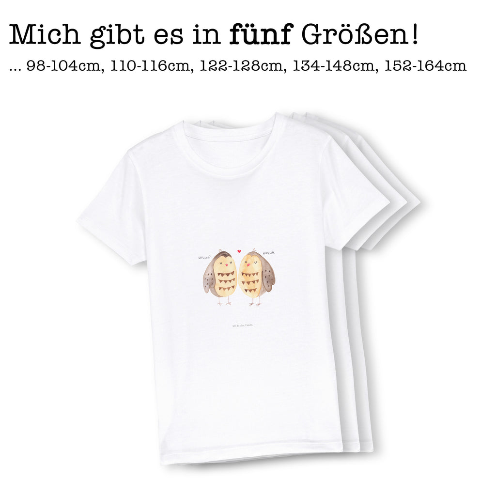Organic Kinder T-Shirt Eule Liebe Eule, Eule Deko, Liebe, Hochzeit Spruch, Owl, All you need is love, Liebe Spruch, Freundin Geschenk, Freund, Wortspiel lustig   Eule