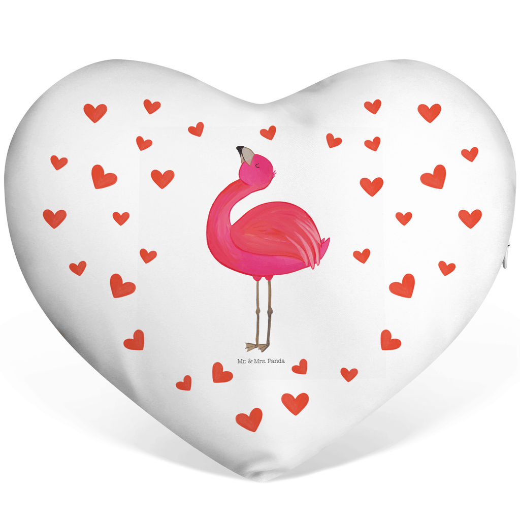 Herzkissen Flamingo stolz Kissen, Herzkissen, Herzform, Herz, Dekokissen, Flamingo, stolz, Freude, Selbstliebe, Selbstakzeptanz, Freundin, beste Freundin, Tochter, Mama, Schwester
